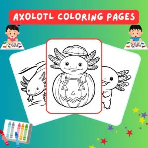 Axolotl Coloring Pages thumbnail