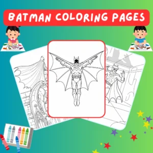 Batman Coloring Pages thumbnail