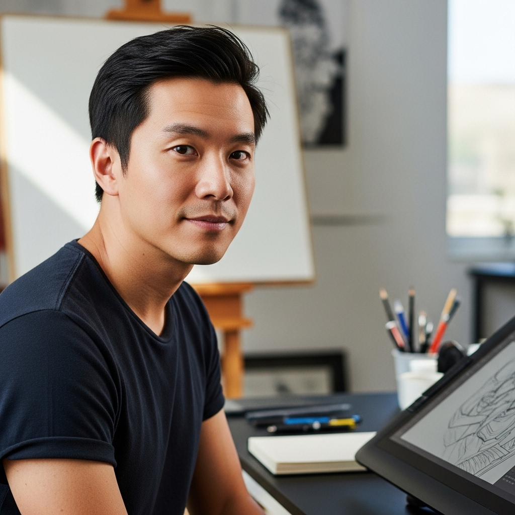 David Chen Lead Illustrator & Creative Artist of Yolocoloring