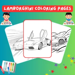 Lamborghini Coloring Pages thumbnail