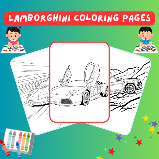 22 Lamborghini Coloring Pages | Free PDF Printables