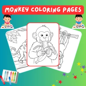 Monkey Coloring Pages 28 Monkey Coloring Pages thumbnail