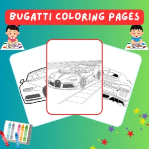 Bugatti Coloring Pages thumbnail