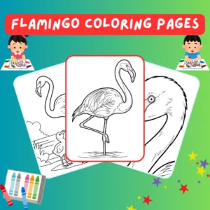 Flamingo Coloring Pages thumbnail