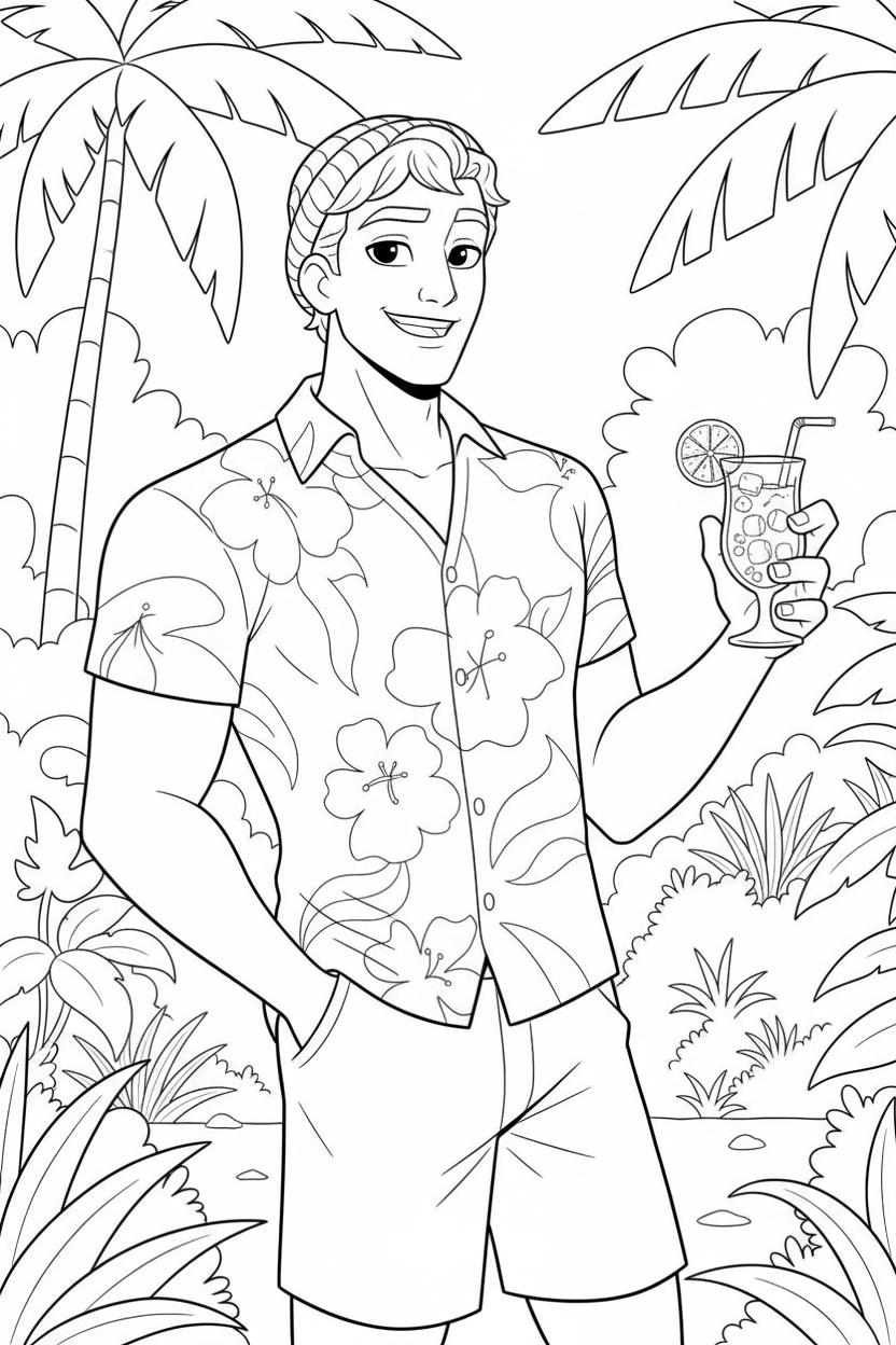 KPop Demon Hunters Coloring Pages 6 Free KPop Demon Hunters Coloring Pages to print