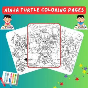 Ninja Turtle Coloring Pages 33 Ninja Turtle Coloring Pages thumbnail