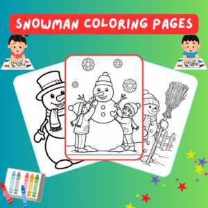 Snowman Coloring Pages thumbnail