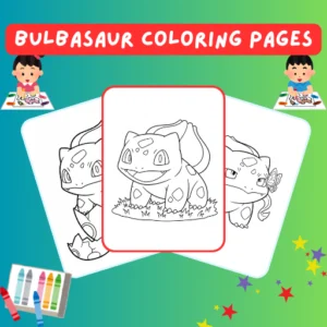 Bulbasaur Coloring Pages thumbnail