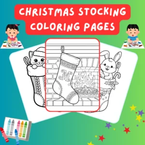 Christmas Stocking Coloring Pages thumbnail