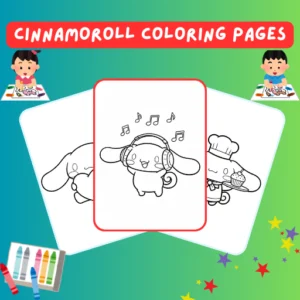 Cinnamoroll Coloring Pages thumbnail