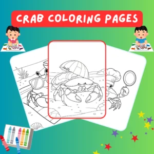 Crab Coloring Pages thumbnail