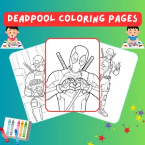 Deadpool Coloring Pages thumbnail