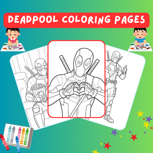 40 Deadpool Coloring Pages | Free PDF Printables