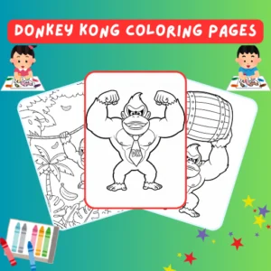 Donkey Kong Coloring Pages thumbnail