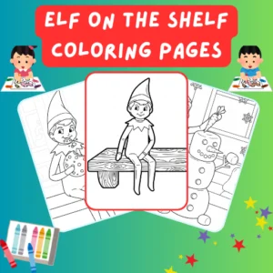 Elf on the Shelf Coloring Pages 33 Elf on the Shelf Coloring Pages thumbnail