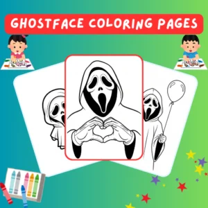 Ghostface Coloring Pages thumbnail
