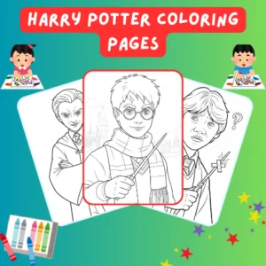 Harry Potter Coloring Pages thumbnail