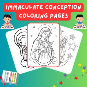 Immaculate Conception Coloring Pages thumbnail