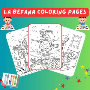 La Befana Coloring Pages 33 La Befana Coloring Pages thumbnail