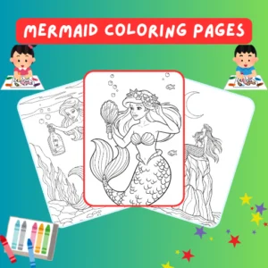 Mermaid Coloring Pages 33 Mermaid Coloring Pages thumbnail