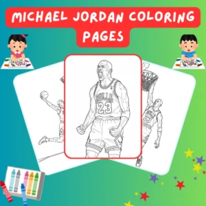 Michael Jordan Coloring Pages thumbnail