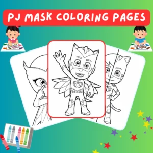 PJ Mask Coloring Pages thumbnail