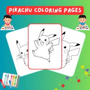 Pikachu Coloring Pages thumbnail