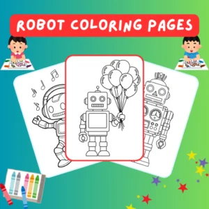 Robot Coloring Pages thumbnail