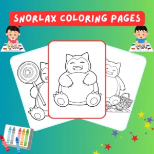 Snorlax Coloring Pages thumbnail