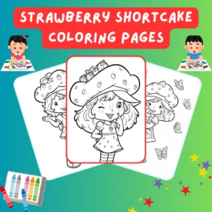 Strawberry Shortcake Coloring Pages thumbnail