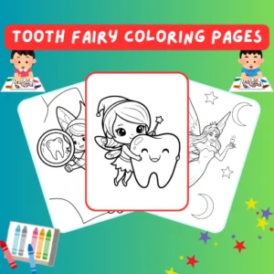 Tooth Fairy Coloring Pages thumbnail