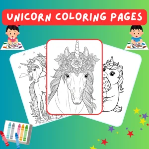 Unicorn Coloring Pages thumbnail