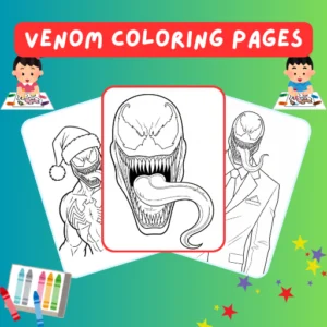 Venom Coloring Pages thumbnail