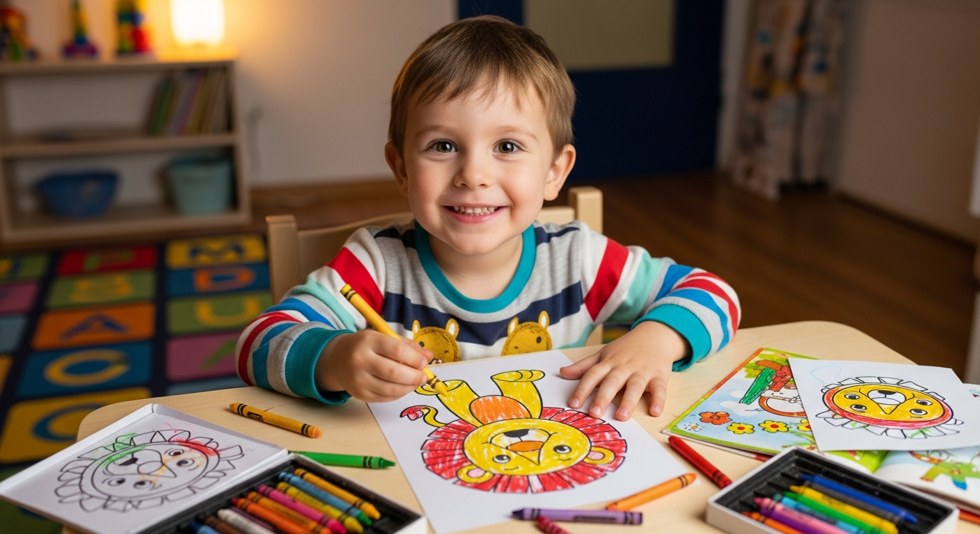 How to Help Your Child Color Inside the Lines | Fine Motor Skill Tips