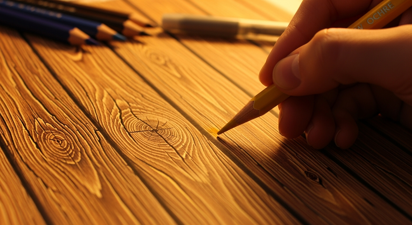 How to Color Realistic Wood Grain: Easy Step-by-Step Guide