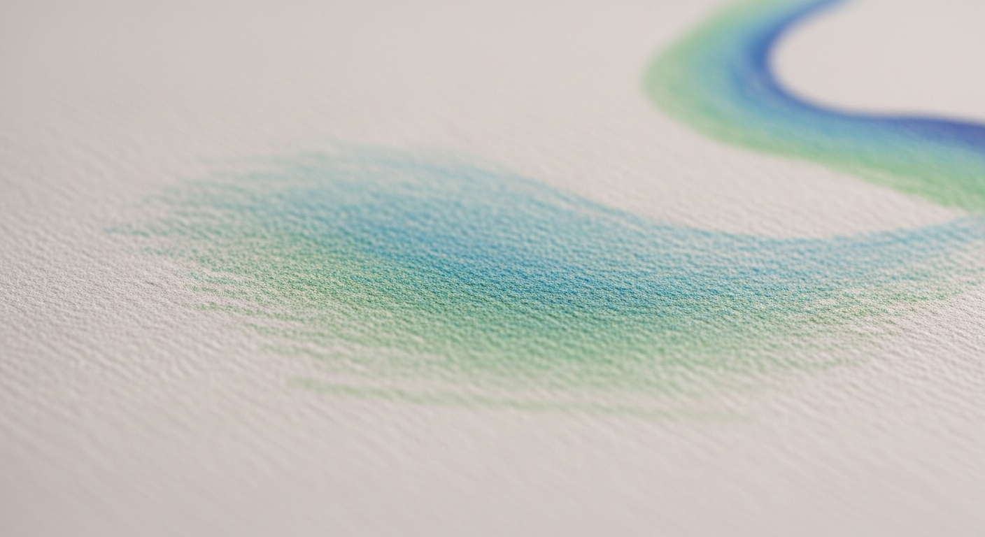 How to Blend Colored Pencils Like a Pro: A Beginner’s Guide 2 Close-up of layering colored pencils with light pressure