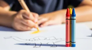 How to Teach Color Mixing to Kids with 3 Crayons thumbnail