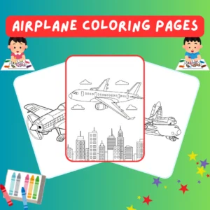 Airplane Coloring Pages thumbnail