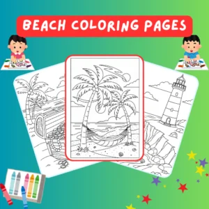 Beach Coloring Pages thumbnail
