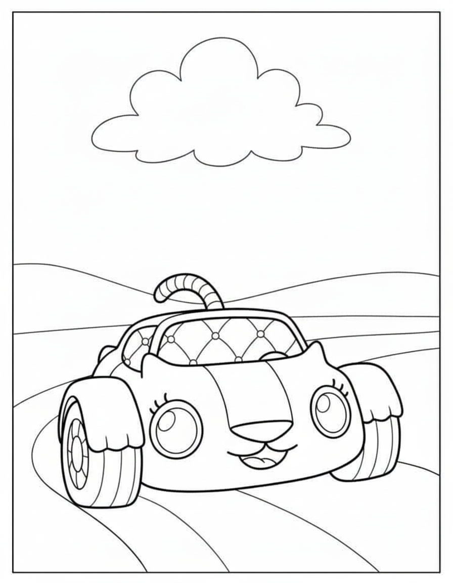 Carlita – Gabby’s Dollhouse Coloring Page