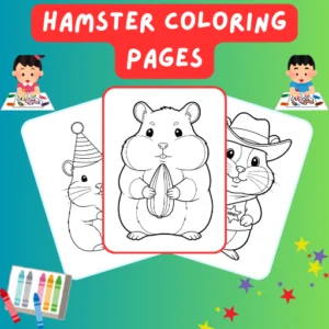 Hamster Coloring Pages 4 Hamster Coloring Pages thumbnail