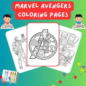 Marvel Avengers Coloring Pages thumbnail