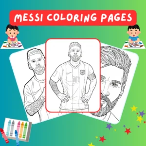 Messi Coloring Pages thumbnail