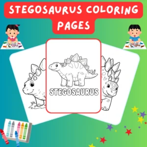 Stegosaurus Coloring Pages thumbnail