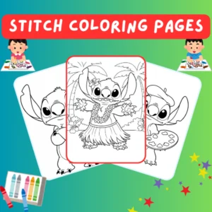 Stitch Coloring Pages 2 Stitch Coloring Pages thumbnail