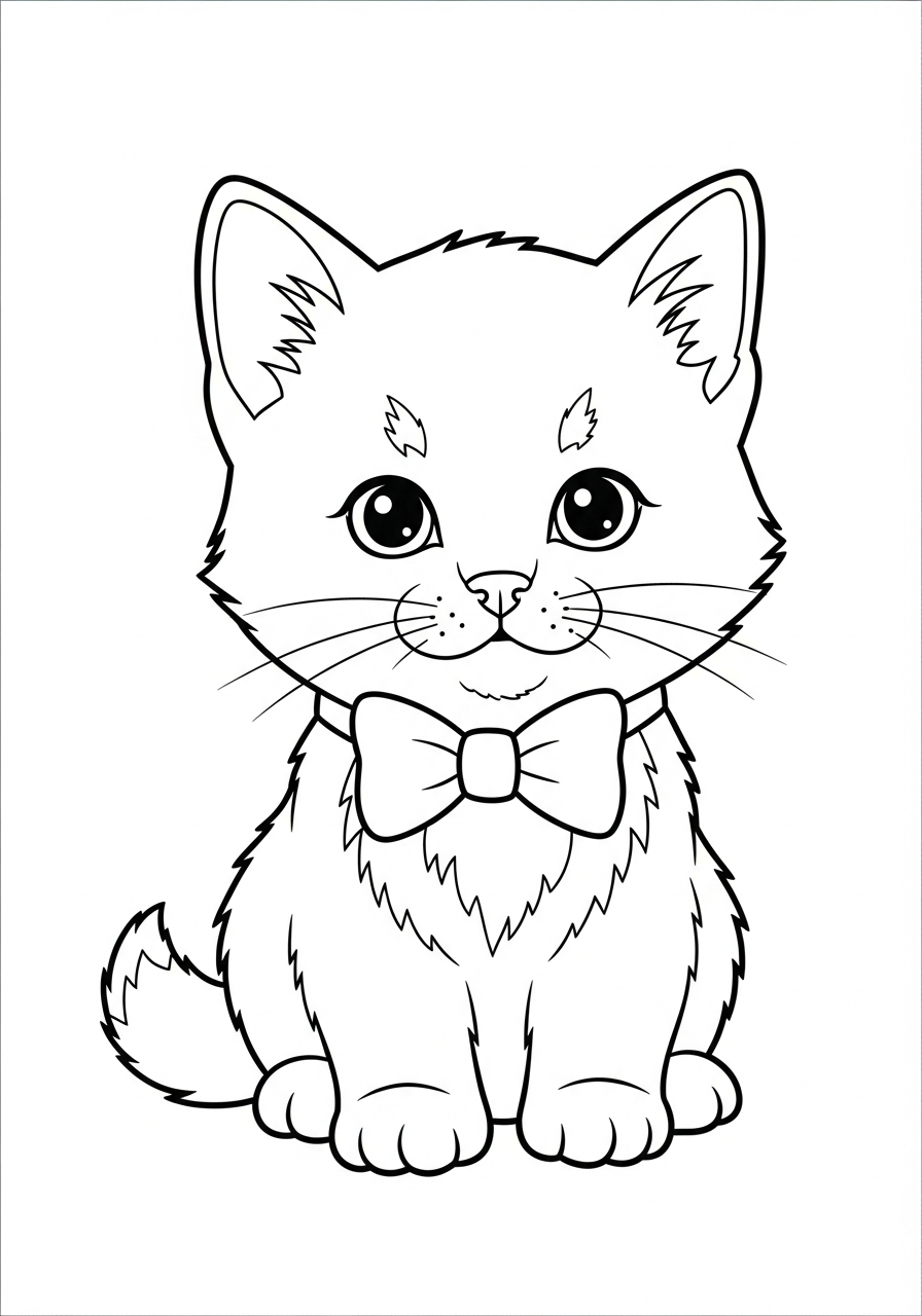 free kitten coloring pages for all ages 1