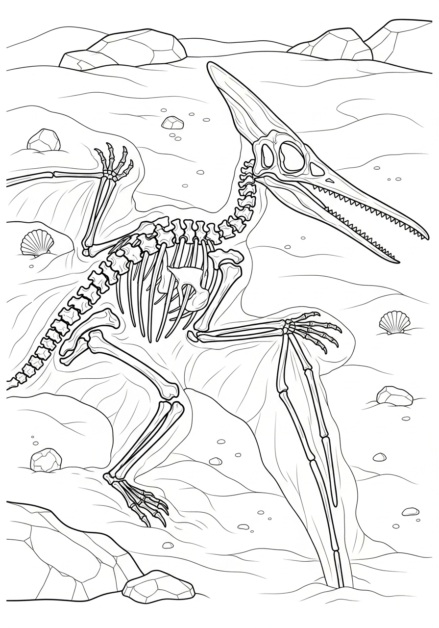 Pterodactyl Coloring Pages 16 Pterodactyl coloring sheets