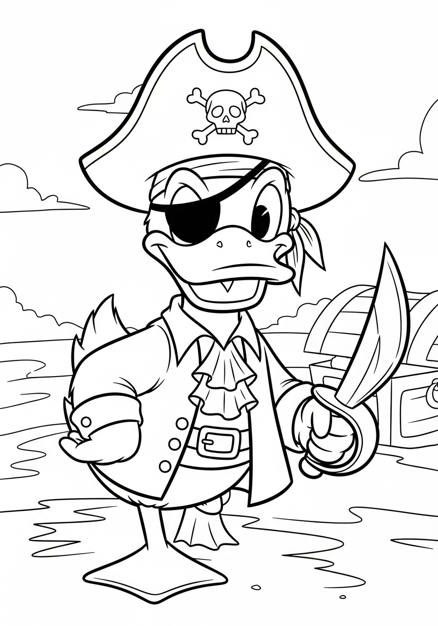 duck coloring sheets free