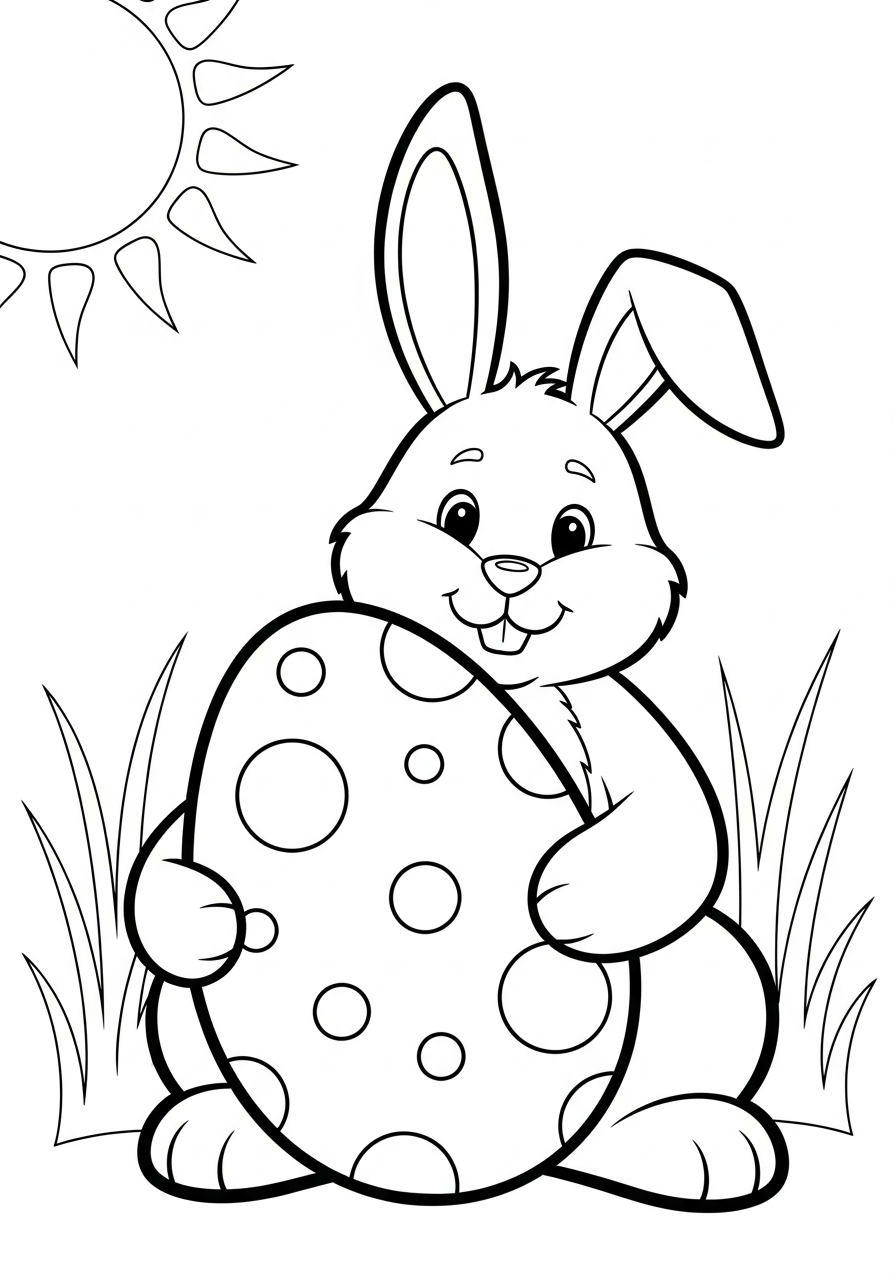 Easter coloring pages hard
