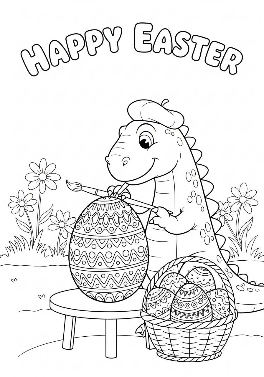Easter coloring pages printable free